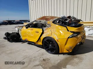 2021 Toyota GR Supra 3.0 with VIN WZ1DB0C06MW038568, listed as a Copart auction lot 47345604 with 0 mi miles and Non Repairable. Bid and sale history available at carsss.com. Image 2.