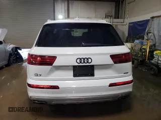 2017 Audi Q7 Premium with VIN WA1AHAF73HD042989, listed as a Copart auction lot 52042605 with 49,968 mi miles and Salvage title. Bid and sale history available at DreamBid. Image 6.