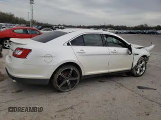 2011 Ford Taurus SHO with VIN 1FAHP2KT9BG104326, listed as a Copart auction lot 48787125 with 219,081 mi miles and Salvage Title. Bid and sale history available at DreamBid. Image 3.
