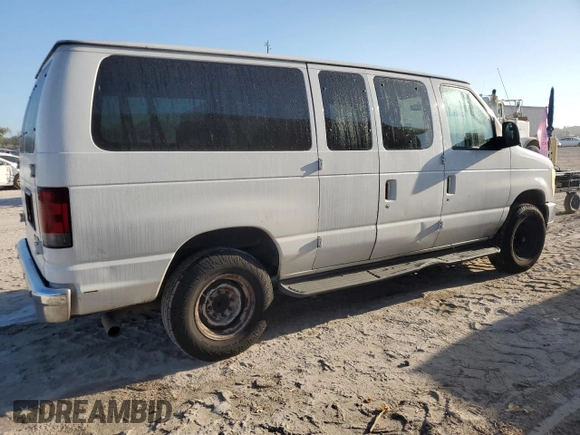 2011 Ford Econoline Passenger XL with VIN 1FBNE3BLXBDA42711, listed as a Copart auction lot 44326425 with 476,137 mi miles and Salvage Title. Bid and sale history available at carsss.com. Image 3.