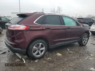 2024 Ford Edge SEL with VIN 2FMPK4J9XRBA59982, listed as a Copart auction lot 44008745 with 0 mi miles and Salvage Title. Bid and sale history available at carsss.com. Image 3.