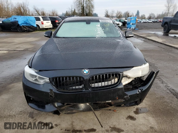 2014 BMW 4 Series 428i xDrive z VIN WBA3N9C51EF721133, wystawiony jako Copart lot #86808274 z przebiegiem Nie podano mil oraz Szkoda całkowita • Salvage title. Historia ofert i sprzedaży dostępna na DreamBid. Obrazek 5.