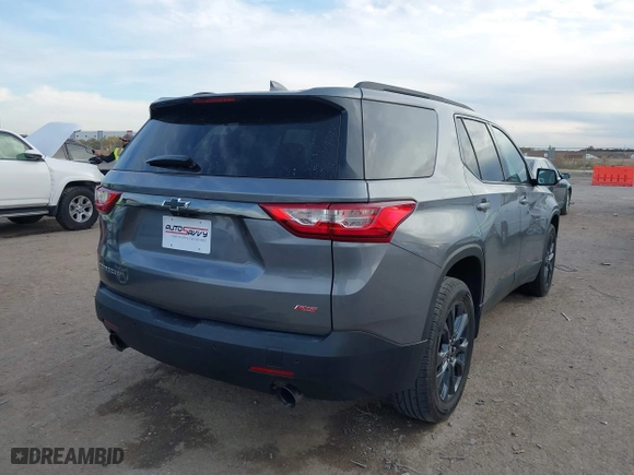 2019 Chevrolet Traverse RS with VIN 1GNERJKX9KJ254323, listed as a IAAI auction lot 41039186 with 56,248 mi miles. Bid and sale history available at carsss.com. Image 4.