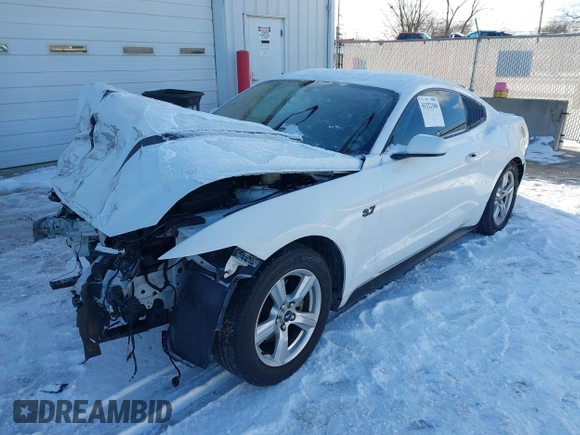 2016 Ford Mustang V6 with VIN 1FA6P8AM6G5228707, listed as a IAAI auction lot 41322180 with Not Provided miles and . Bid and sale history available at carsss.com. Image 17.