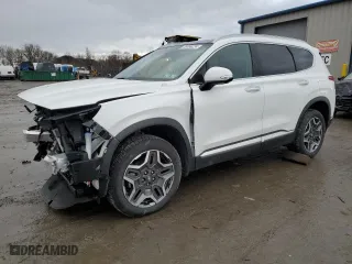 2023 Hyundai Santa Fe Hybrid Limited with VIN 5NMS5DA17PH002511, listed as a Copart auction lot 38086224 with 13,732 mi miles. Bid and sale history available at carsss.com. Image 1.