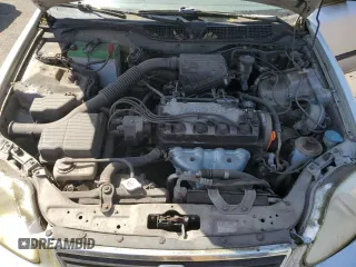 1999 Honda Civic LX with VIN 2HGEJ6673XH504043, listed as a Copart auction lot 55201185 with 220,352 mi miles and Clean Title. Bid and sale history available at carsss.com. Image 11.