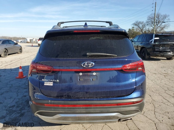 2022 Hyundai Santa Fe SEL with VIN 5NMS24AJ8NH477865, listed as a Copart auction lot 43691395 with 59,686 mi miles and Clean Title. Bid and sale history available at carsss.com. Image 6.