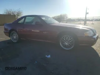 2000 Mercedes-Benz SL-Class with VIN WDBFA68F0YF193681, listed as a Copart auction lot 46833985 with 179,163 mi miles and Clean Title. Bid and sale history available at carsss.com. Image 4.
