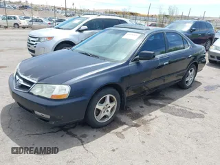 2002 Acura TL with VIN 19UUA56682A050537, listed as a IAAI auction lot 42056450 with 255,074 mi miles. Bid and sale history available at carsss.com. Image 2.