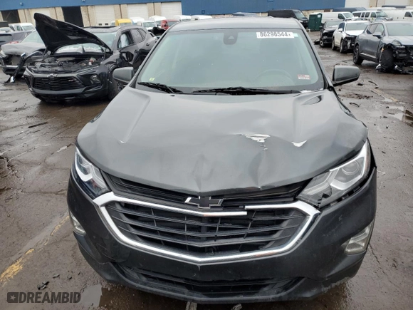 2021 Chevrolet Equinox LT with VIN 3GNAXKEV3ML380161, listed as a Copart auction lot 86298544 with 53,348 mi miles and Salvage Title. Bid and sale history available at carsss.com. Image 5.