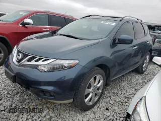 2014 Nissan Murano SL with VIN JN8AZ1MU4EW420043, listed as a Copart auction lot 50423395 with 162,413 mi miles and Salvage Title. Bid and sale history available at carsss.com. Image 1.