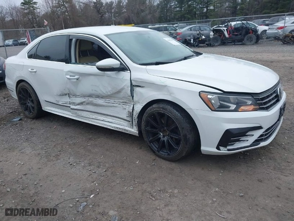2017 Volkswagen Passat R-Line w/Comfort Pkg with VIN 1VWDT7A32HC016590, listed as a IAAI auction lot 41855085 with 166,089 mi miles. Bid and sale history available at carsss.com. Image 1.
