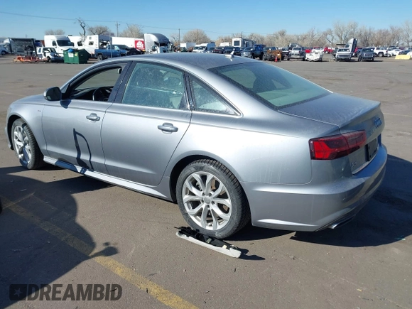 2018 Audi A6 Premium with VIN WAUC8AFC4JN088663, listed as a IAAI auction lot 41441109 with 82,184 mi miles. Bid and sale history available at carsss.com. Image 3.