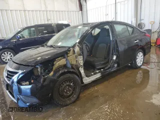 2019 Nissan Versa SV with VIN 3N1CN7AP0KL850318, listed as a Copart auction lot 65628305 with 47,738 mi miles and Salvage title. Bid and sale history available at DreamBid. Image 1.