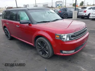 2019 Ford Flex SEL z VIN 2FMGK5C86KBA07992, wystawiony jako IAAI lot #42056231 z przebiegiem 45 194 mil mil oraz . Historia ofert i sprzedaży dostępna na DreamBid. Obrazek 1.