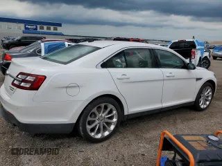 2015 Ford Taurus Limited with VIN 1FAHP2F82FG148180, listed as a Copart auction lot 62354685 with 107,998 mi miles and Salvage title. Bid and sale history available at DreamBid. Image 3.