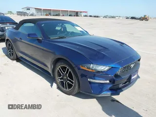 2018 Ford Mustang EcoBoost Premium with VIN 1FATP8UH8J5142453, listed as a IAAI auction lot 42042012 with 127,677 mi miles and . Bid and sale history available at carsss.com. Image 1.