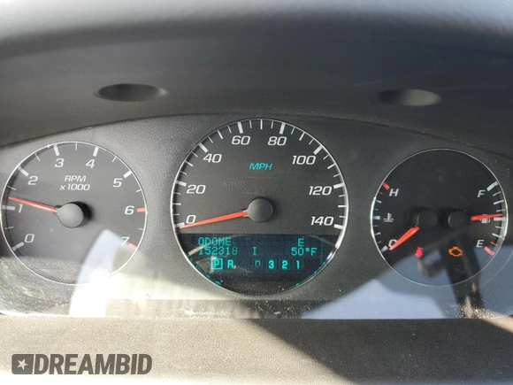 2009 Chevrolet Impala LT with VIN 2G1WT57K791288924, listed as a Copart auction lot 50315455 with 152,318 mi miles and Salvage Title. Bid and sale history available at DreamBid. Image 9.
