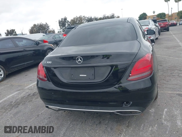 2020 Mercedes-Benz C 300 with VIN W1KWF8DB4LR594133, listed as a IAAI auction lot 42180805 with 43,437 mi miles and . Bid and sale history available at carsss.com. Image 16.