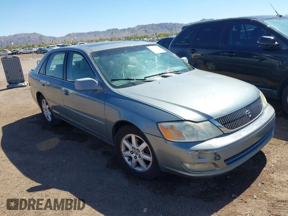 2001 Toyota Avalon XL z VIN 4T1BF28B31U150439, wystawiony jako IAAI lot #41868466 z przebiegiem 210 828 mil mil oraz . Historia ofert i sprzedaży dostępna na DreamBid. Obrazek 1.