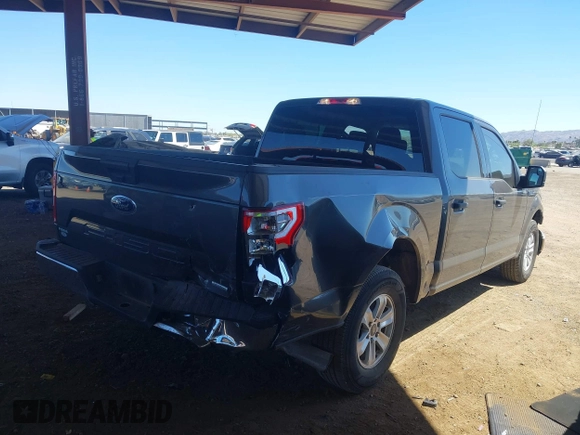 2019 Ford F-150 XL with VIN 1FTEW1CP2KKF32814, listed as a IAAI auction lot 41884988 with 51,870 mi miles and . Bid and sale history available at carsss.com. Image 4.