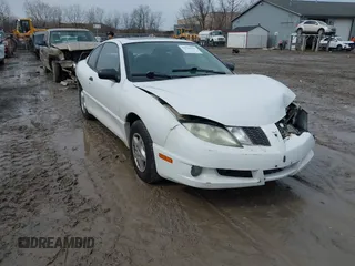 2005 Pontiac Sunfire with VIN 3G2JB12F25S192466, listed as a IAAI auction lot 41754311 with 125,271 mi miles. Bid and sale history available at carsss.com. Image 1.