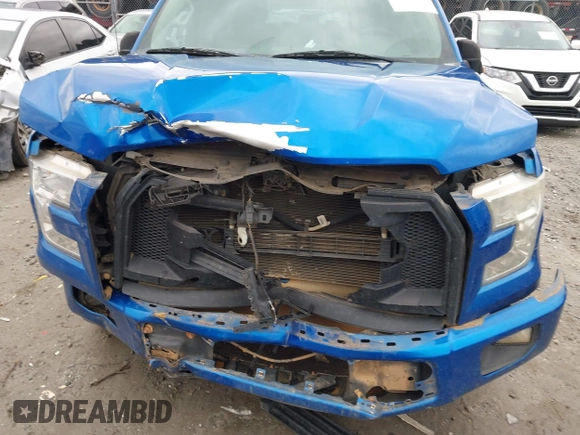 2016 Ford F-150 XL with VIN 1FTEX1C81GFA58201, listed as a IAAI auction lot 41304090 with 185,210 mi miles and . Bid and sale history available at carsss.com. Image 6.