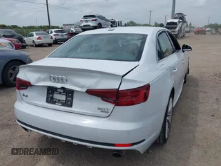 2018 Audi A4 Premium Plus z VIN WAULMAF47JA100901, wystawiony jako IAAI lot #42114793 z przebiegiem 101 899 mil mil oraz . Historia ofert i sprzedaży dostępna na DreamBid. Obrazek 4.
