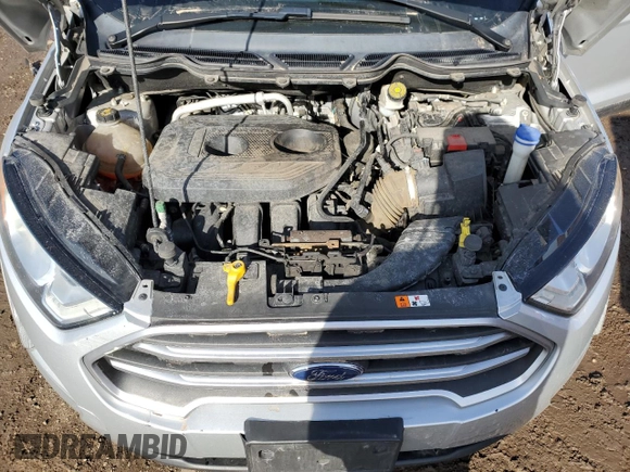 2019 Ford EcoSport SE with VIN MAJ6S3GL6KC284943, listed as a Copart auction lot 49654515 with 90,966 mi miles and Salvage Title. Bid and sale history available at DreamBid. Image 12.
