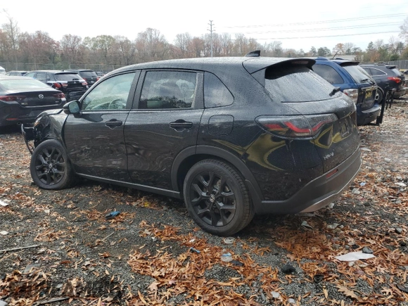 2024 Honda HR-V Sport with VIN 3CZRZ2H59RM724119, listed as a Copart auction lot 81353844 with 62,967 mi miles and Salvage Title. Bid and sale history available at carsss.com. Image 2.