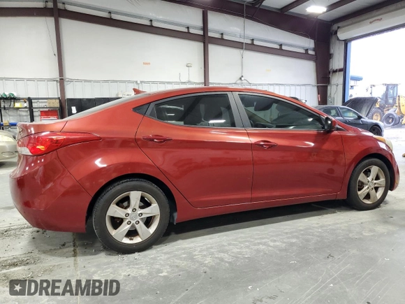 2011 Hyundai Elantra Limited z VIN KMHDH4AE3BU098749, wystawiony jako Copart lot #58014305 z przebiegiem 128 552 mil mil oraz Czysty tytuł • Clean title. Historia ofert i sprzedaży dostępna na DreamBid. Obrazek 3.