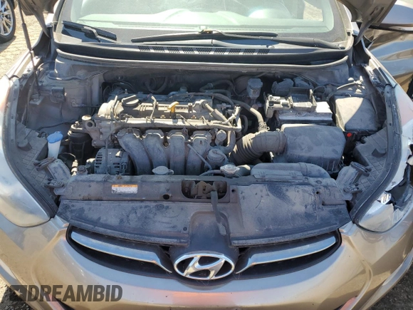2013 Hyundai Elantra GLS z VIN 5NPDH4AE8DH425468, wystawiony jako Copart lot #54800815 z przebiegiem 320 397 mil mil oraz Czysty tytuł • Clean title. Historia ofert i sprzedaży dostępna na DreamBid. Obrazek 11.