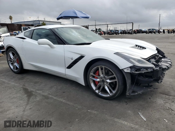 2016 Chevrolet Corvette Z51 3LT with VIN 1G1YM2D72G5117952, listed as a Copart auction lot 51935464 with 11,434 mi miles. Bid and sale history available at carsss.com. Image 4.