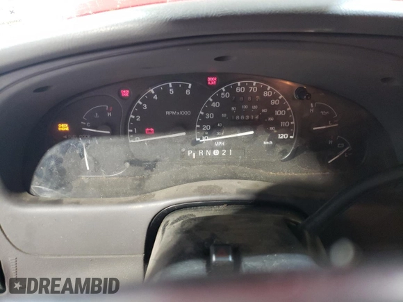 2002 Ford Ranger XL z VIN 1FTYR11U62PA10767, wystawiony jako Copart lot #85024224 z przebiegiem 186 312 mil mil oraz Szkoda całkowita • Salvage title. Historia ofert i sprzedaży dostępna na DreamBid. Obrazek 9.