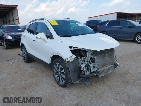 2019 Buick Encore Essence with VIN KL4CJGSM6KB892999, listed as a IAAI auction lot 41876481 with 98,866 mi miles. Bid and sale history available at carsss.com. Image 1.