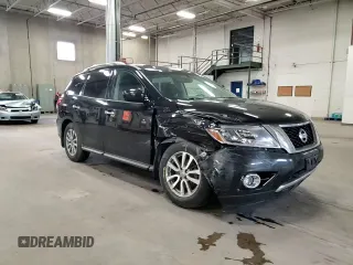 2015 Nissan Pathfinder SV with VIN 5N1AR2MM6FC707979, listed as a Copart auction lot 57514915 with 196,100 mi miles and Salvage title. Bid and sale history available at DreamBid. Image 14.