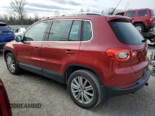 2011 Volkswagen Tiguan SE with VIN WVGBV7AX7BW001124, listed as a Copart auction lot 53044005 with 150,072 mi miles and Salvage Title. Bid and sale history available at DreamBid. Image 2.