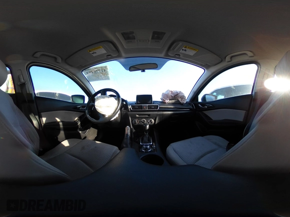 2015 Mazda Mazda3 i Touring with VIN 3MZBM1V75FM162556, listed as a IAAI auction lot 41776493 with 114,442 mi miles. Bid and sale history available at carsss.com. Image 18.