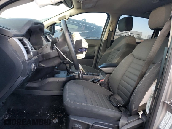 2021 Ford Ranger XL with VIN 1FTER4EHXMLD23865, listed as a Copart auction lot 43779385 with 39,744 mi miles and Salvage Title. Bid and sale history available at DreamBid. Image 7.