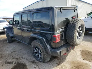 2020 Jeep Wrangler Unlimited Rubicon with VIN 1C4HJXFN8LW126037, listed as a Copart auction lot 50421535 with 52,275 mi miles and Salvage title. Bid and sale history available at DreamBid. Image 2.