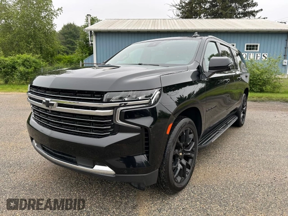 2023 Chevrolet Suburban LT z VIN 1GNSCCKD1PR309197, wystawiony jako Copart lot #62896615 z przebiegiem 184 279 mil mil oraz Czysty tytuł • Clean title. Historia ofert i sprzedaży dostępna na DreamBid. Obrazek 2.