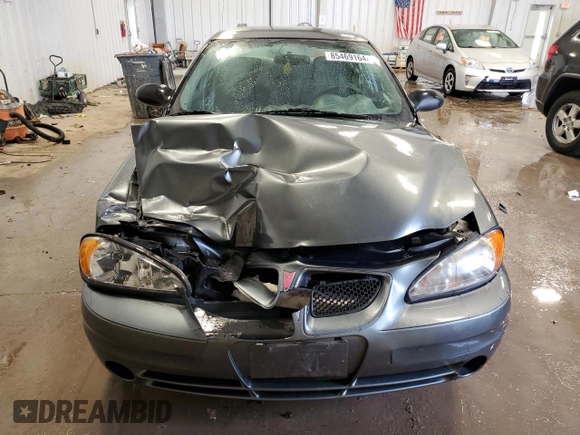 2005 Pontiac Grand Am SE with VIN 1G2NE52E05M101413, listed as a Copart auction lot 85469164 with 225,797 mi miles and Non Repairable. Bid and sale history available at carsss.com. Image 5.
