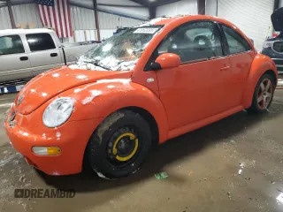 2002 Volkswagen Beetle GLS z VIN 3VWCD21CX2M429309, wystawiony jako Copart lot #41862095 z przebiegiem Nie podano mil oraz Szkoda całkowita • Salvage title. Historia ofert i sprzedaży dostępna na DreamBid. Obrazek 1.