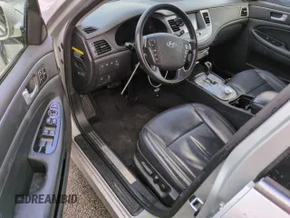 2013 Hyundai Genesis 3.8L with VIN KMHGC4DD2DU241126, listed as a Copart auction lot 74201064 with 150,659 mi miles and Non Repairable. Bid and sale history available at carsss.com. Image 8.