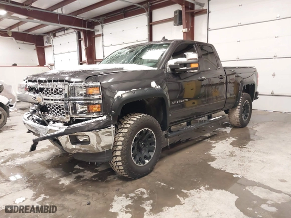 2015 Chevrolet Silverado 1500 LT with VIN 1GCVKREH4FZ198184, listed as a IAAI auction lot 41563730 with 121,728 mi miles. Bid and sale history available at carsss.com. Image 17.