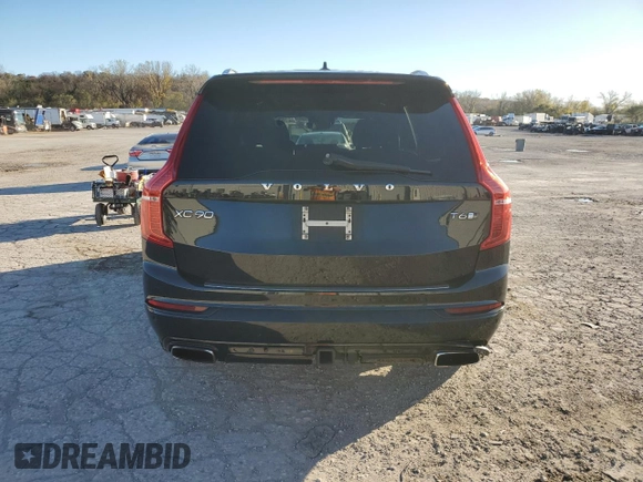 2017 Volvo XC90 R-Design with VIN YV4A22PM8H1155482, listed as a Copart auction lot 78899004 with 192,178 mi miles and Salvage Title. Bid and sale history available at carsss.com. Image 6.