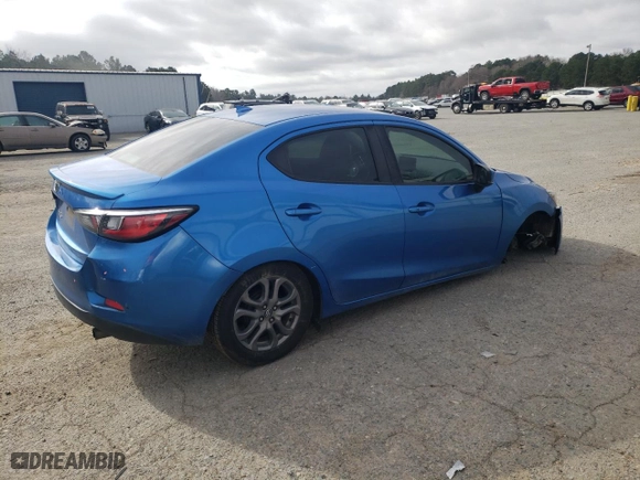 2019 Toyota Yaris Sedan L with VIN 3MYDLBYV5KY511895, listed as a Copart auction lot 48229085 with 150,307 mi miles and Salvage Title. Bid and sale history available at carsss.com. Image 3.