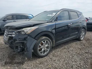2016 Hyundai Santa Fe z VIN 5XYZUDLB9GG320146, wystawiony jako Copart lot #46775095 z przebiegiem 130 382 mil mil oraz Szkoda całkowita • Salvage title. Historia ofert i sprzedaży dostępna na DreamBid. Obrazek 1.