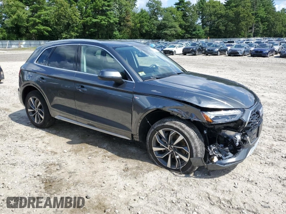 2023 Audi Q5 S line Prestige with VIN WA1FAAFY3P2196857, listed as a Copart auction lot 68105594 with 8,985 mi miles and Salvage Title. Bid and sale history available at carsss.com. Image 4.