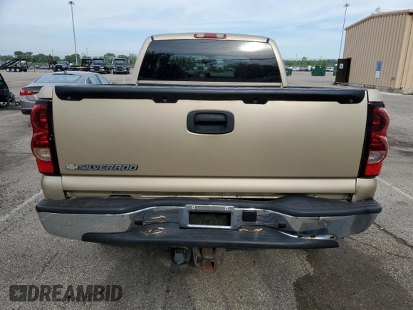 2006 Chevrolet Silverado 1500 LT2 with VIN 1GCEK19B06Z179607, listed as a Copart auction lot 55484885 with 193,003 mi miles and Salvage Title. Bid and sale history available at DreamBid. Image 6.